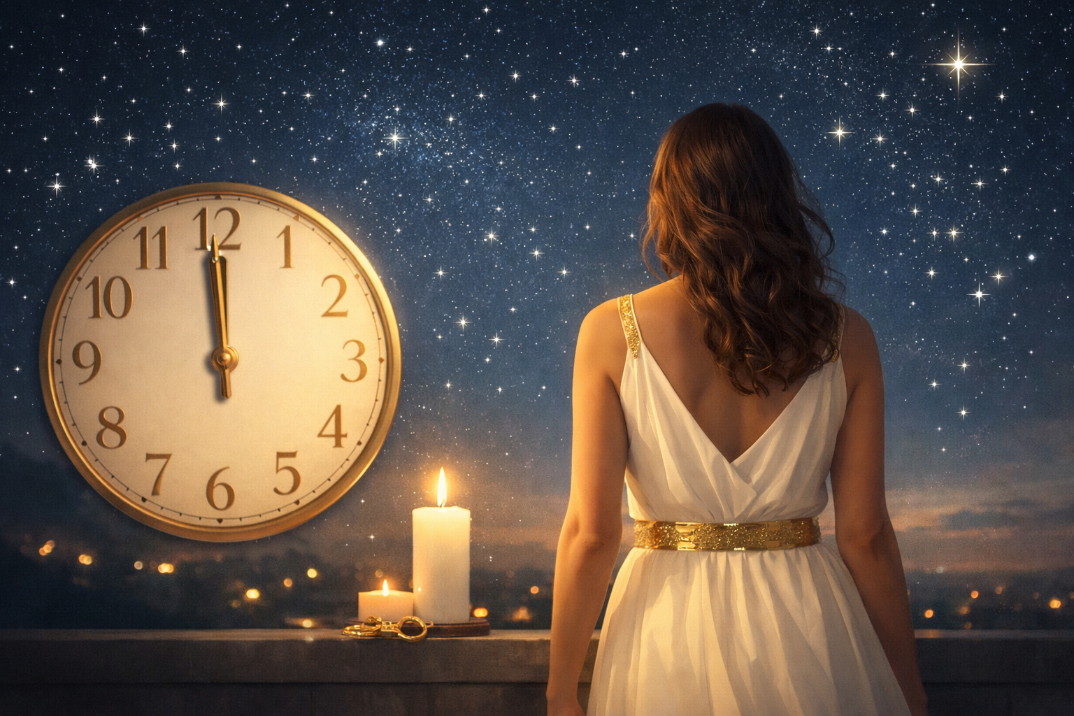 O que Usar à Meia-Noite para Atrair Sucesso em 2026: Cores, Símbolos e Intenção