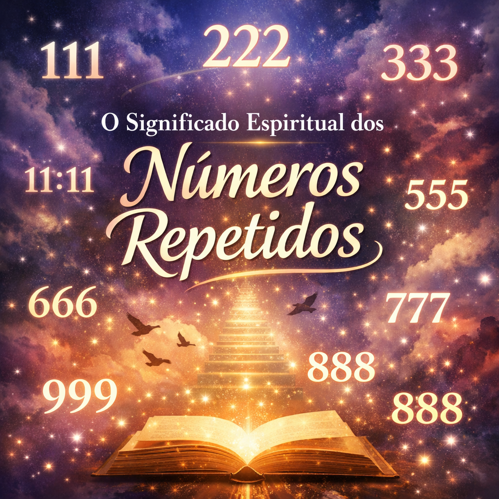 O Significado Espiritual dos Números Que Vê Repetidamente