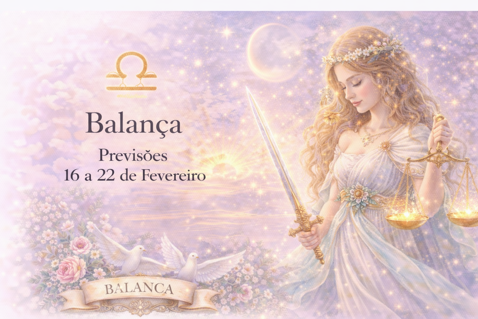 Balança (Sol ou Ascendente) — 16 a 22 de fevereiro de 2026
