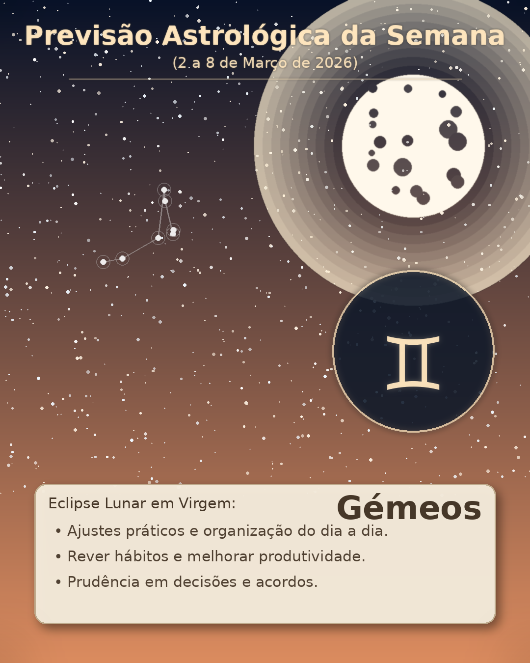 Gêmeos (Sol ou Ascendente) — 2 a 8 de fevereiro de 2026