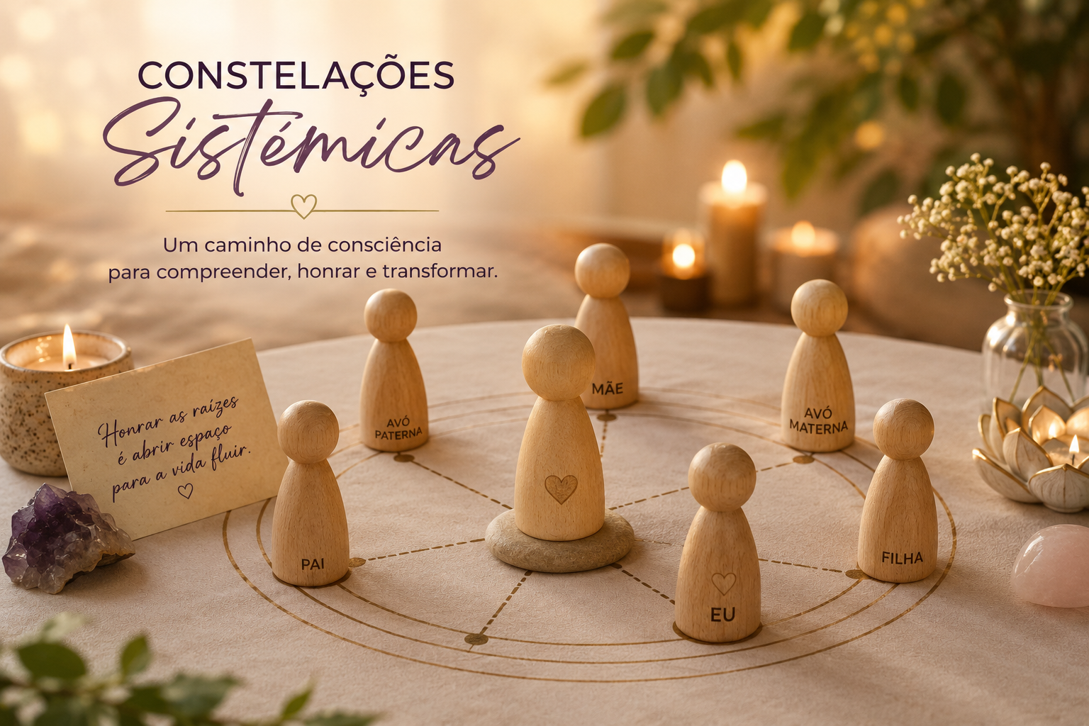Como é Feita uma Constelação Sistémica? Descobre Como Funciona uma Sessão Passo a Passo